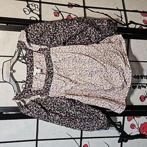 Carolina Belle Montreal Floral Blouse Size‎ Small NWT